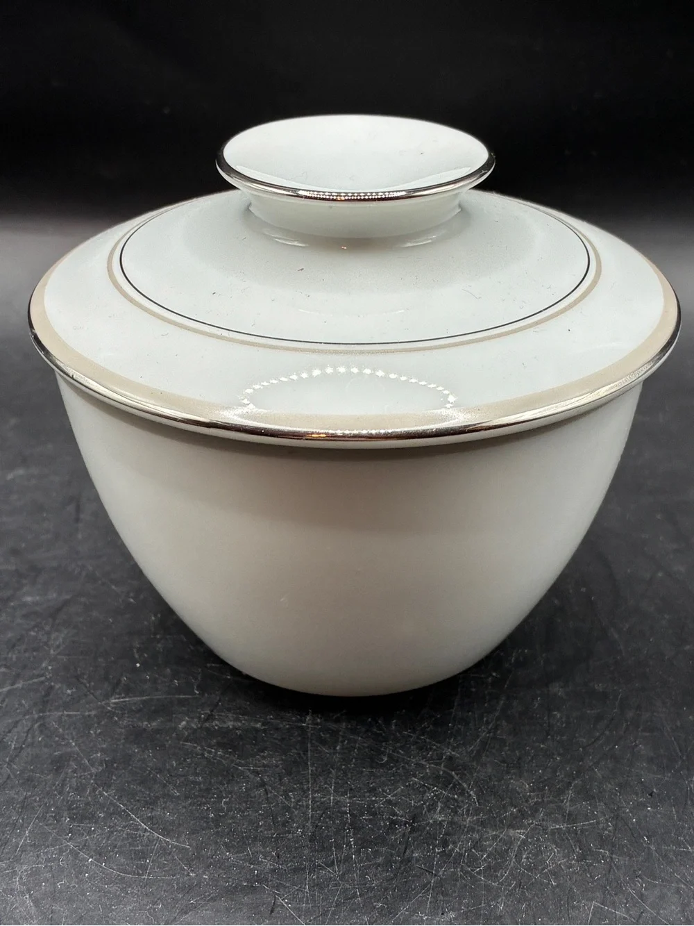 Noritake Roanne Lidded Sugar Bowl, EUC
